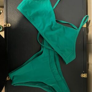 Jolyn Clothing Vibrant Teal Swimwear